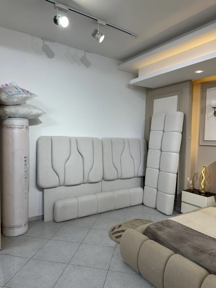 Upholstered bed
